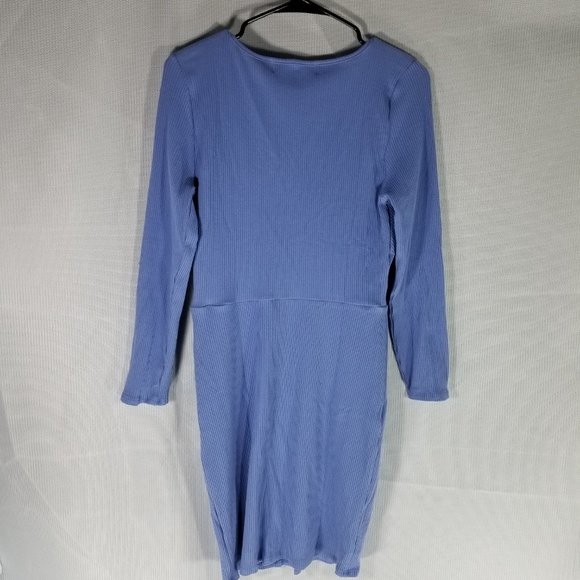 Free People Dresses Free People Sweater Midi Dress Blue LARGE - X-LARGE - NWT - Picture 5 of 7